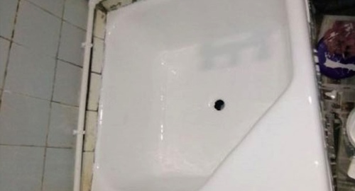 Обновление душевого поддона акрилом | Тёплый Стан 